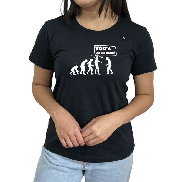 CAMISETA VOLTA QUE DEU MERDA