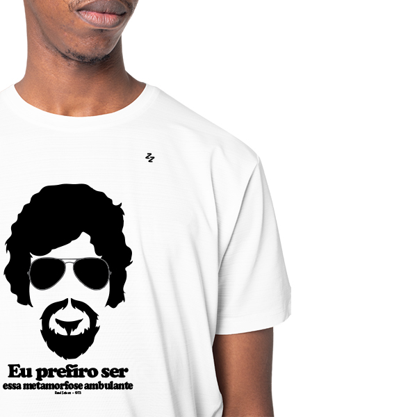 CAMISETA RAUL SEIXAS - METAMORFOSE AMBULANTE