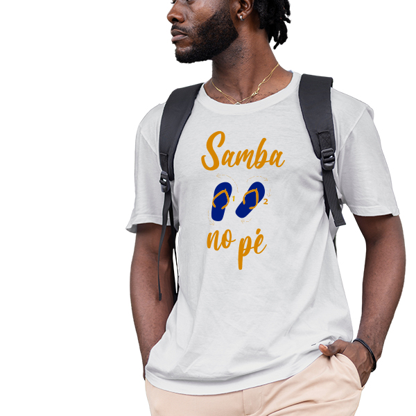 CAMISETA SAMBA NO PÉ