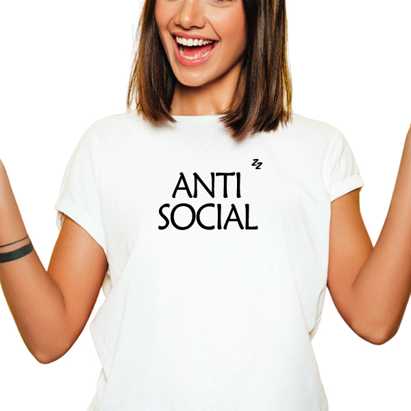 CAMISETA ANTI-SOCIAL