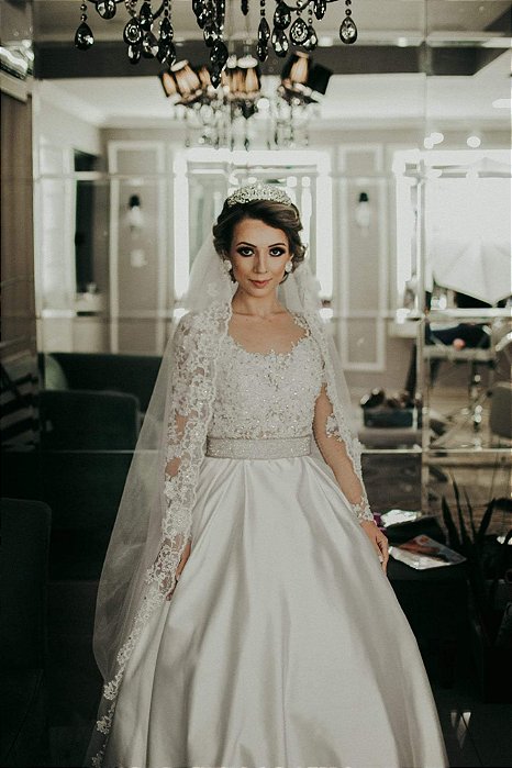 vestidos de noiva rodados