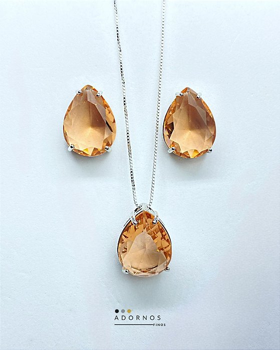 Conjunto Gota de Cristal
