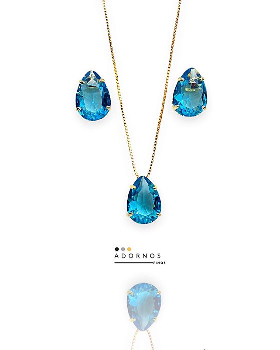 Conjunto Gota de Cristal