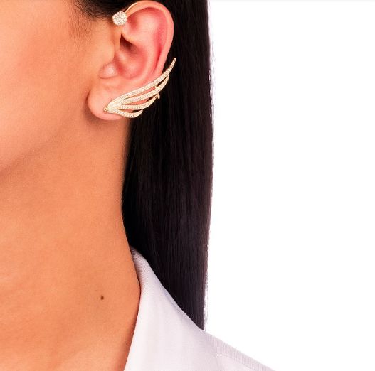Brinco Earcuff Asas