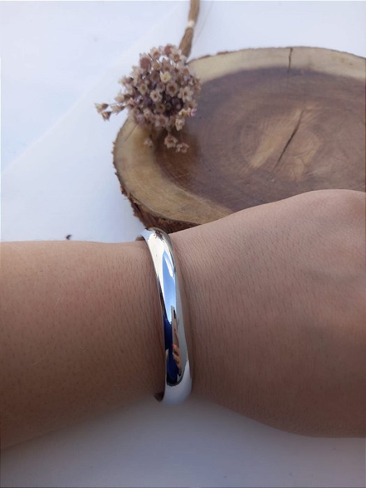 Bracelete Liso Abaulado