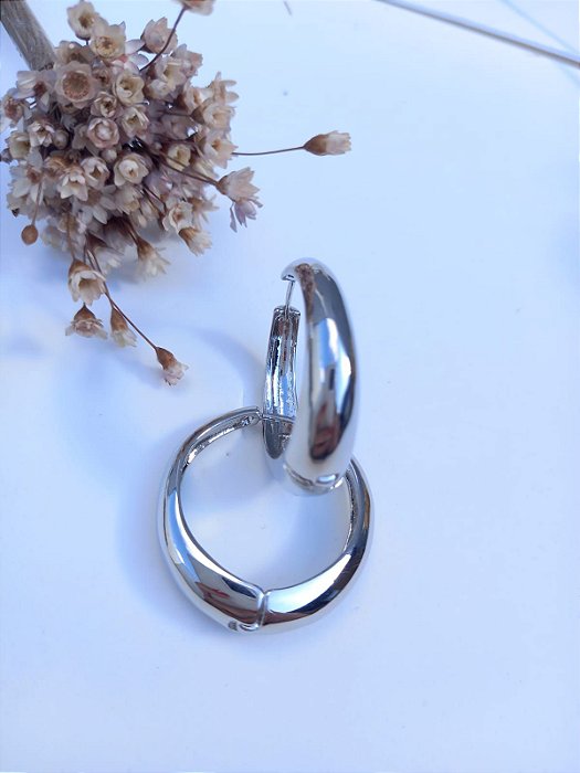 Brinco Argola Oval