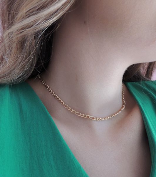 Colar Choker Elo 3x1