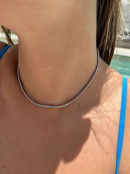 Colar Choker Rabo de Rato