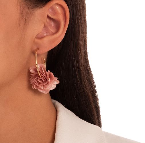 Brinco Argola Média Iris