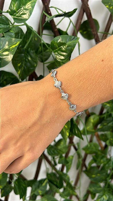 Pulseira Shambala Conchas