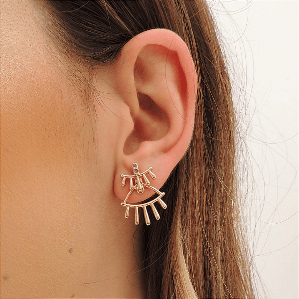 Brinco Ear Jacket Adornos