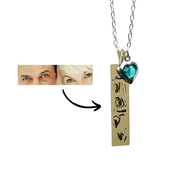 Colar Olhos Teus - Prata 925