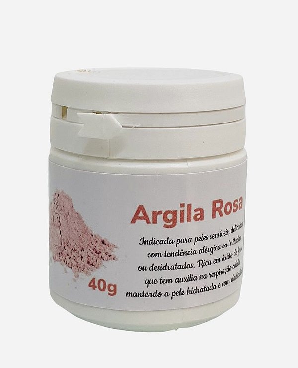 Argila Rosa para Sobrancelhas 40g