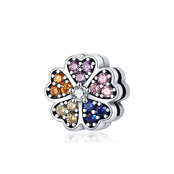 Pingente Charms Encantos Lucky em Prata 925