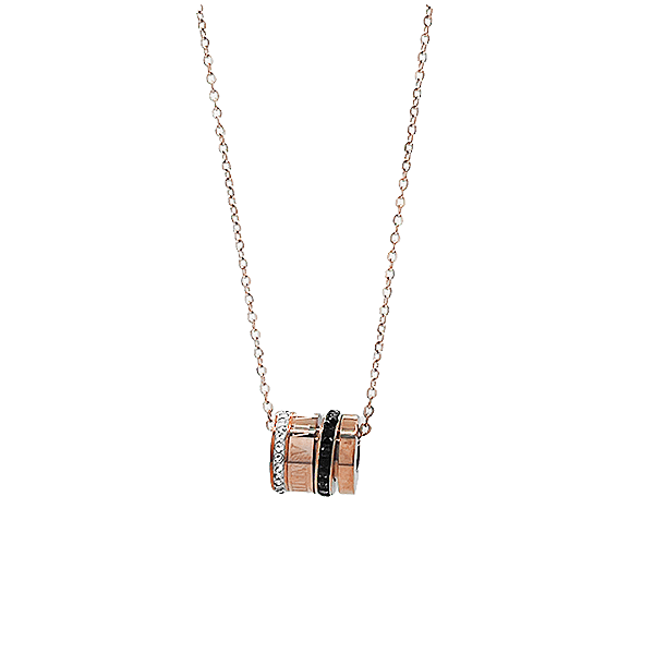 Colar Pendente Romano Oasis Rose