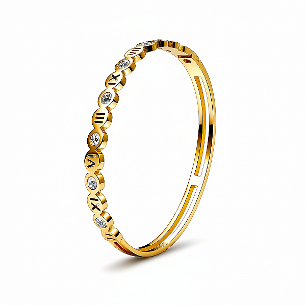 Bracelete Rígido Romano Glam