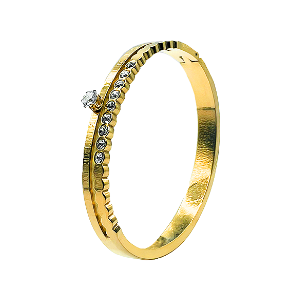 Bracelete Rígido Solitário Luminous