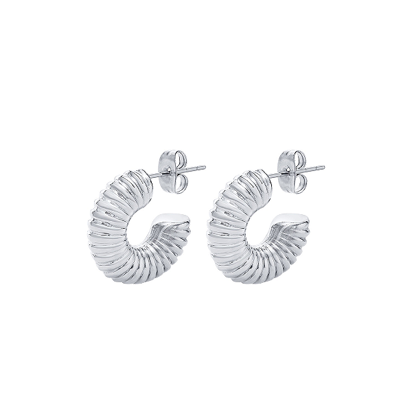 Brinco Mini Argola Shell