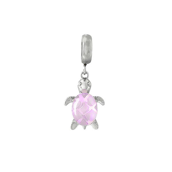 Pingente Charms Ocean Tartaruga Ros