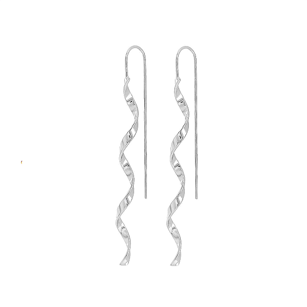 Brinco Pendente em Espiral