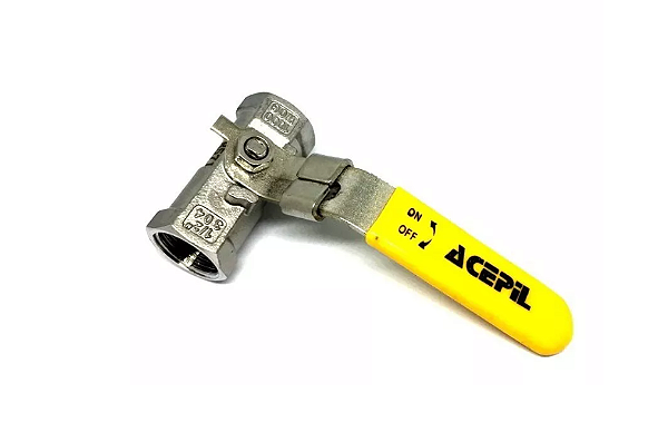 Válvula de Esfera 304 1/2 BSP Monobloco