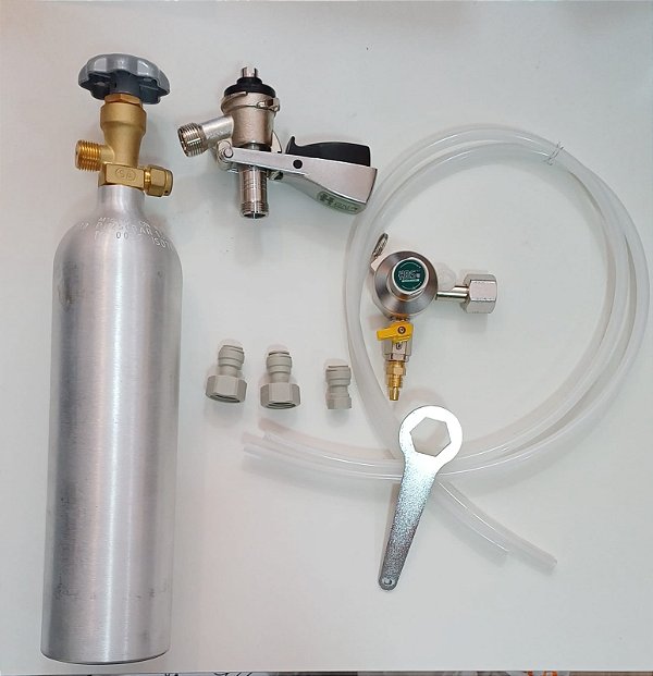 Kit Extração de Chopp - 1 Via com Cilindro  CO2