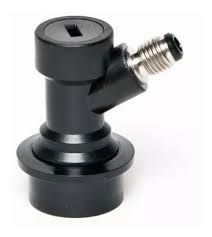 Conector ball-lock p/ líquido com rosca 7/16