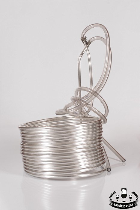 Kit: Chiller Alumínio 15m (Abertura interna 20cm) + Abraçadeiras + Mangueiras + Engate
