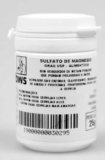 Sulfato de Magnésio (25g)