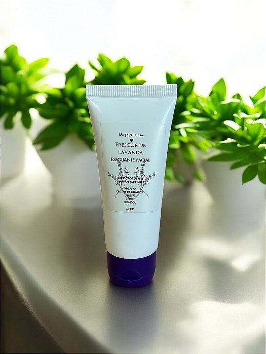 ESFOLIANTE FACIAL FRESCOR DE LAVANDA 50 gramas