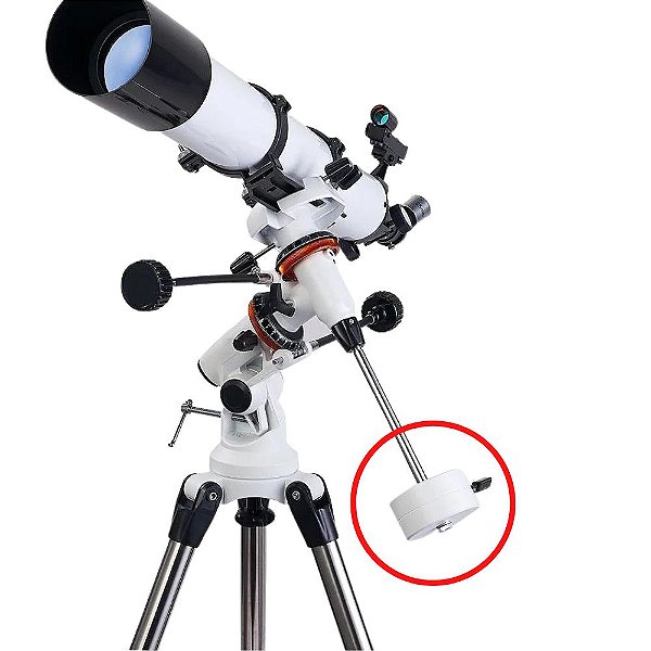 Contra Pesos Para Bases Equatorial EQs Equilibrar Calibrar Sustentar Telescópio 3,5 KG
