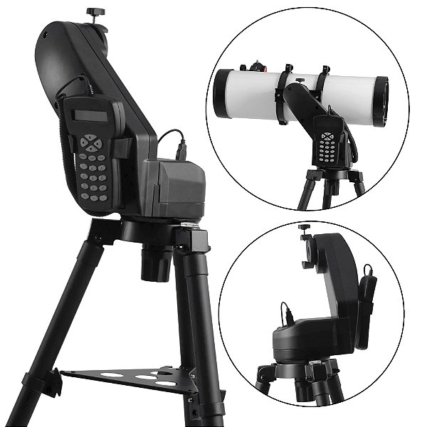 Montagem GOTO Motorizada para Astrofotografia | Base Automática de Alta Precisão p/ Telescópio
