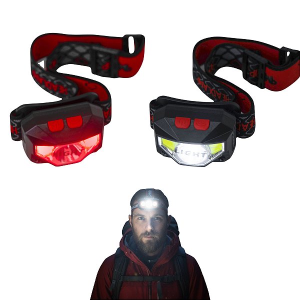 Iluminação De Cabeça Com Luz Vermelha Led Preserve Sua Visão Noturna Para Observações Astronômicas Explorações