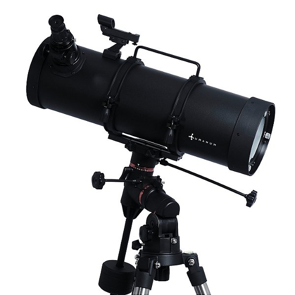 Telescópio Refletor Uranum Galileu 160/800mm Montagem Equatorial EQ4 Observação Planetária Lunar