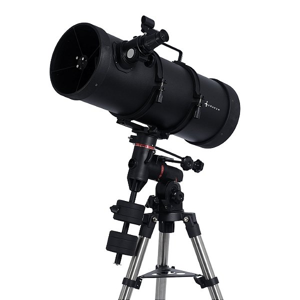 Telescópio Refletor Uranum Zeus 210 mm Com Montagem Equatorial Alemã KM-EQ4 Alta Definição Observação