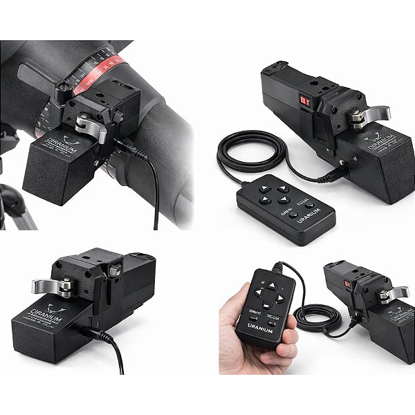 Motor Simples EQ4 Uranum Para Telescópio Rastreamento Automático Equatorial Astrofotografia Planetas