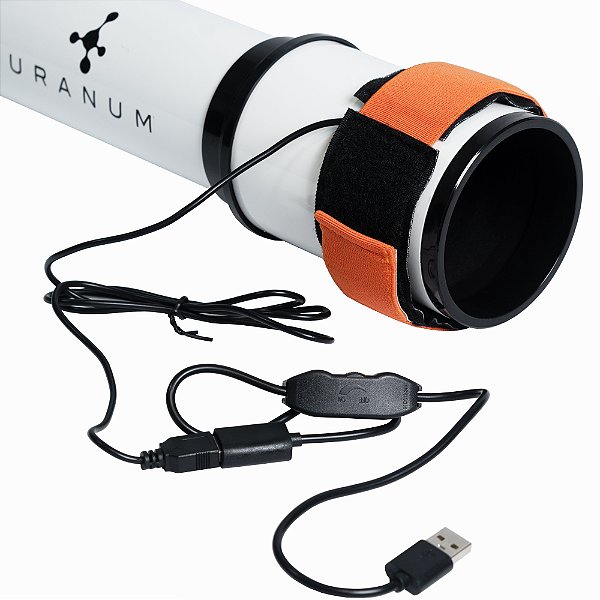 Faixa Aquecedor Anti Orvalho USB Uranum Para Telescópio Evita Umidade Embaçamento De Lentes Astronomia