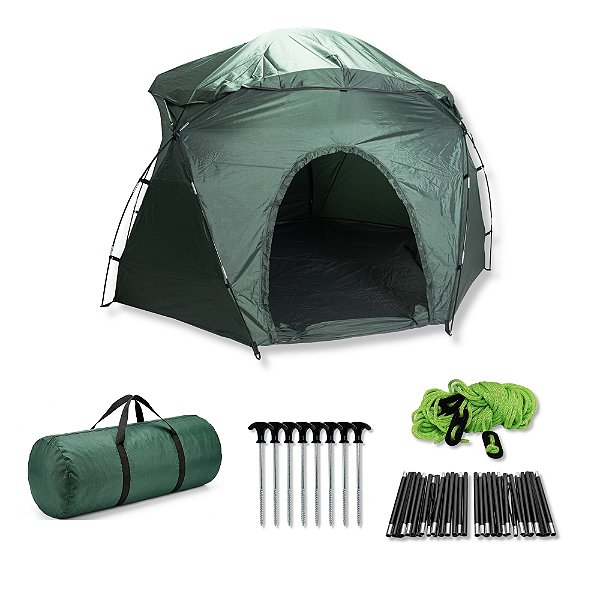 Tenda Portátil Barraca Para Observação Astronômica Abrigo Acampamento Fibras Sintéticas Resistente