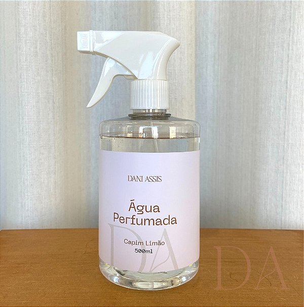 Água Perfumada Capim Limão 500ml