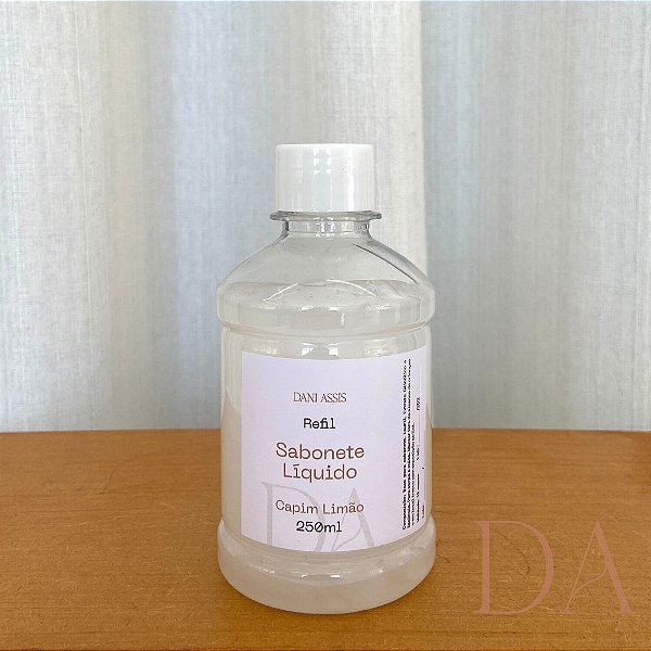 Refil Sabonete Líquido Perolado Capim Limão 250ml