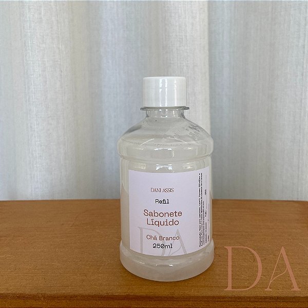 Refil Sabonete Líquido Perolado Chá Branco 250ml
