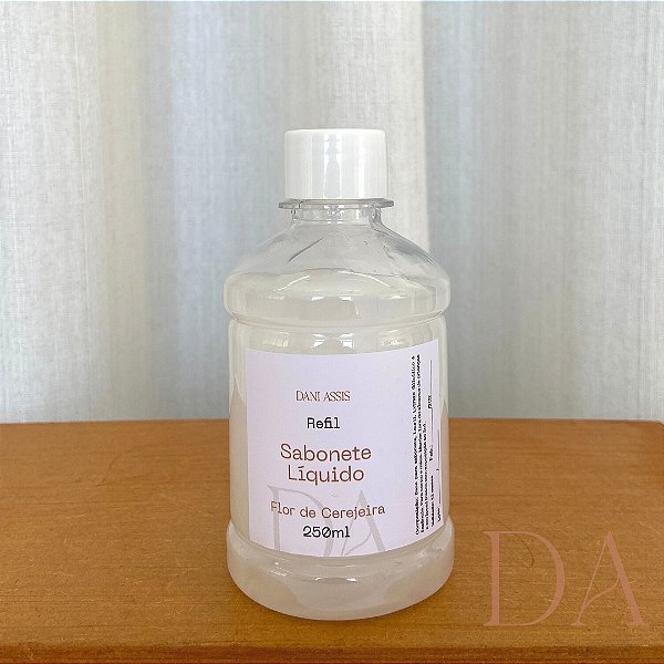 Refil Sabonete Líquido Perolado Flor de Cerejeira 250ml