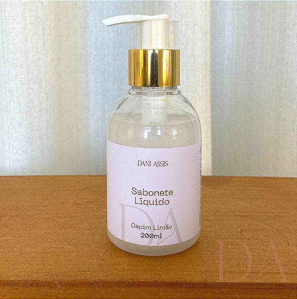 Sabonete Líquido Perolado Capim Limão 200ml