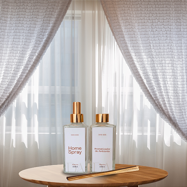 Kit Aromatizador de Ambientes + Home Spray Alecrim 250ml