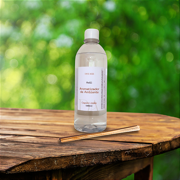 Refil Aromatizador de Ambiente Capim Limão 500ml