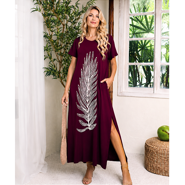 Vestido Folha