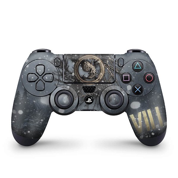 Skin PS4 Controle - Resident Evil Village