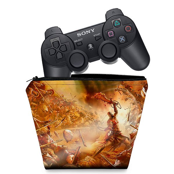 Capa PS3 Controle Case - God Of War 2