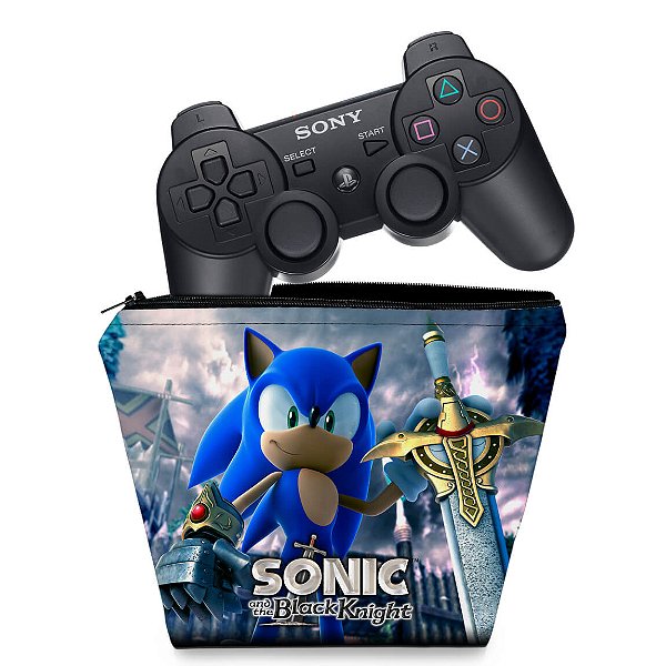 Capa PS3 Controle Case - Sonic Black Knight
