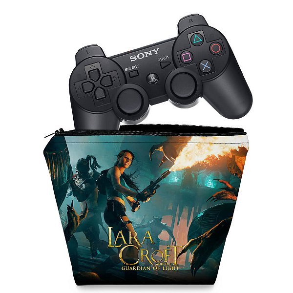 Capa PS3 Controle Case - Lara Tomb Raider